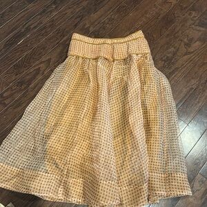 Brand new with tags, polka dot skirt with zipper